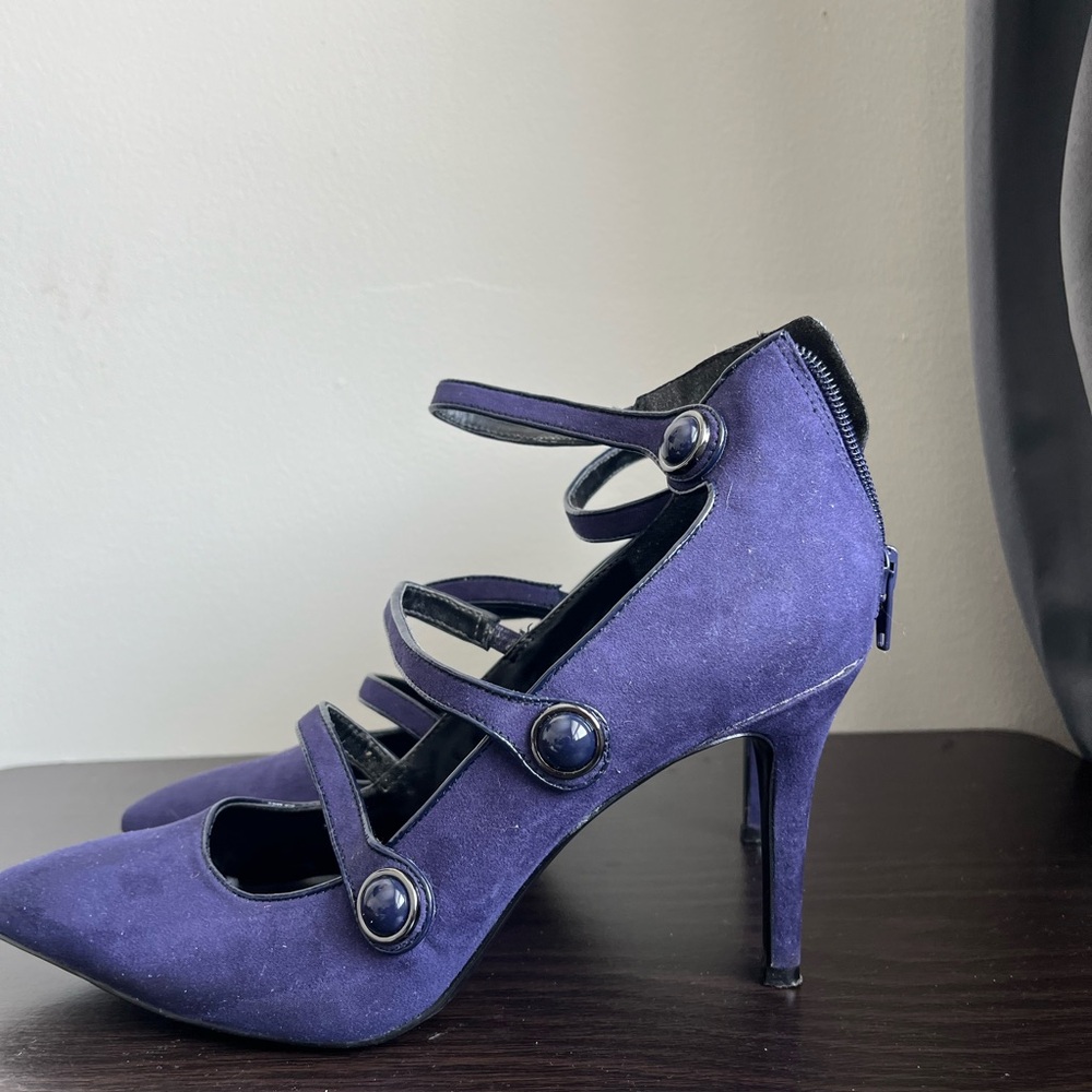 Elegant Purple Women's Heels